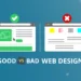 Good vs Bad Website Design 01